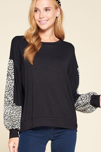 Solid Jersey Casual Top - Absolute Fashion 2020