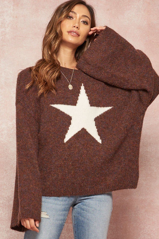 A Multicolor Fuzzy Knit Sweater - Absolute Fashion 2020