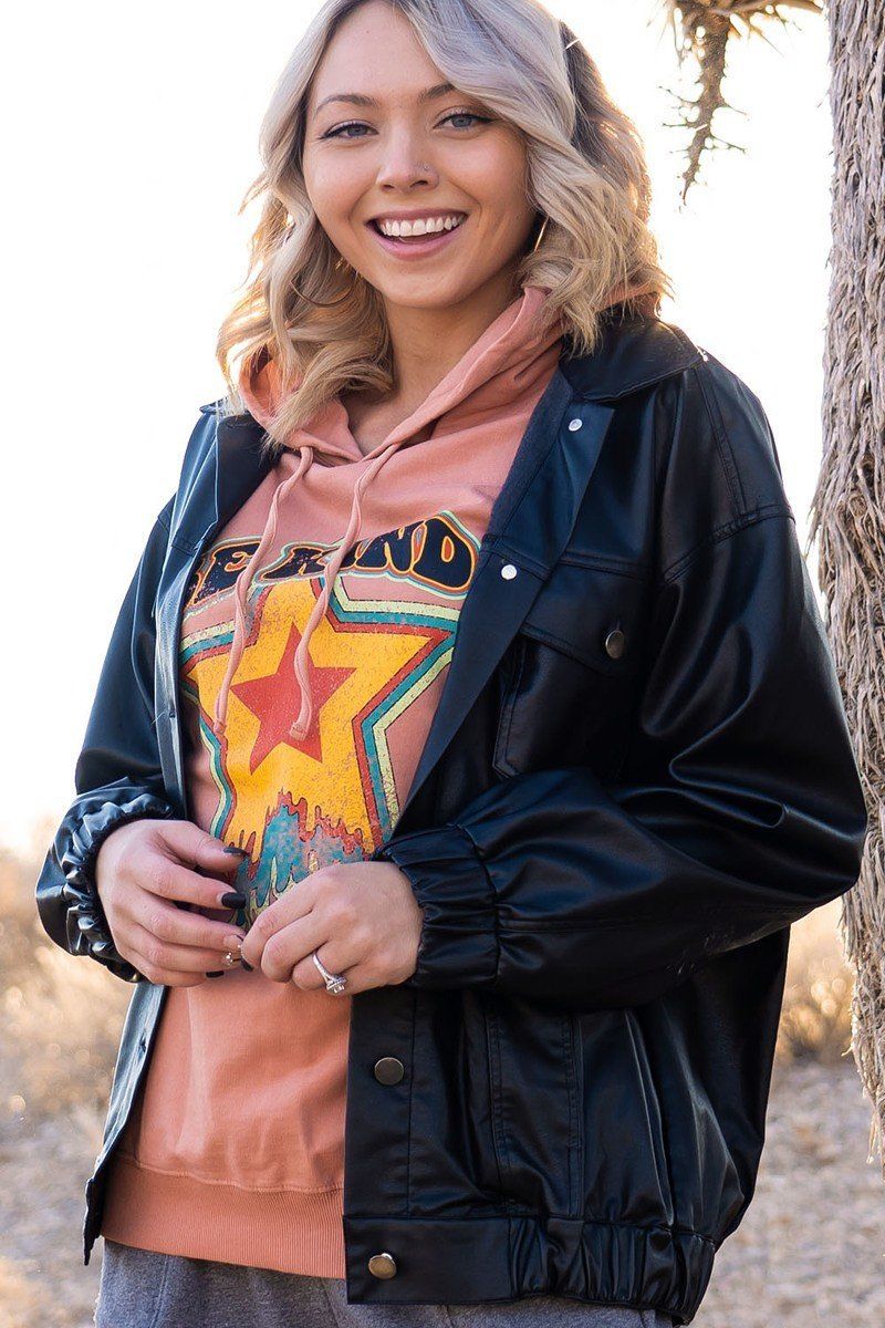 A Faux Leather Jacket - Absolute Fashion 2020