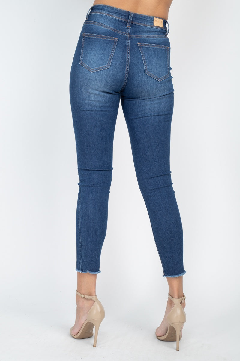 5 Pocket Capri Denim Jeans - Absolute Fashion 2020