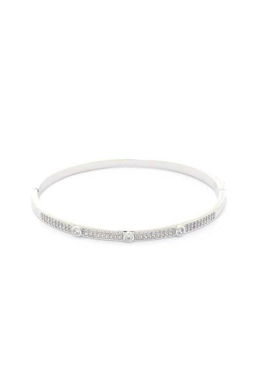 Cubic Zirconia Encrusted Bracelet - Absolute Fashion 2020