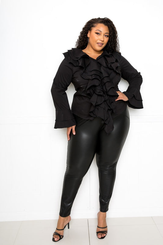 Voluminous Ruffle Shirt - Absolute Fashion 2020