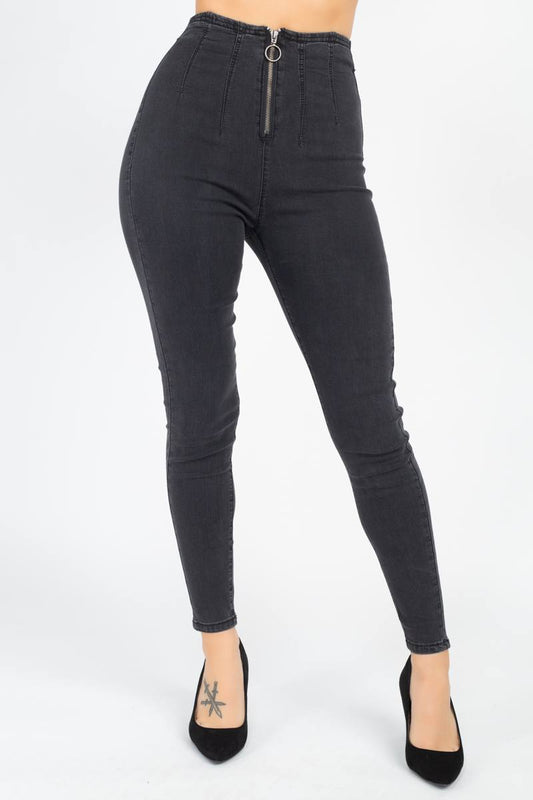 High Waist Denim Jeans - Absolute Fashion 2020
