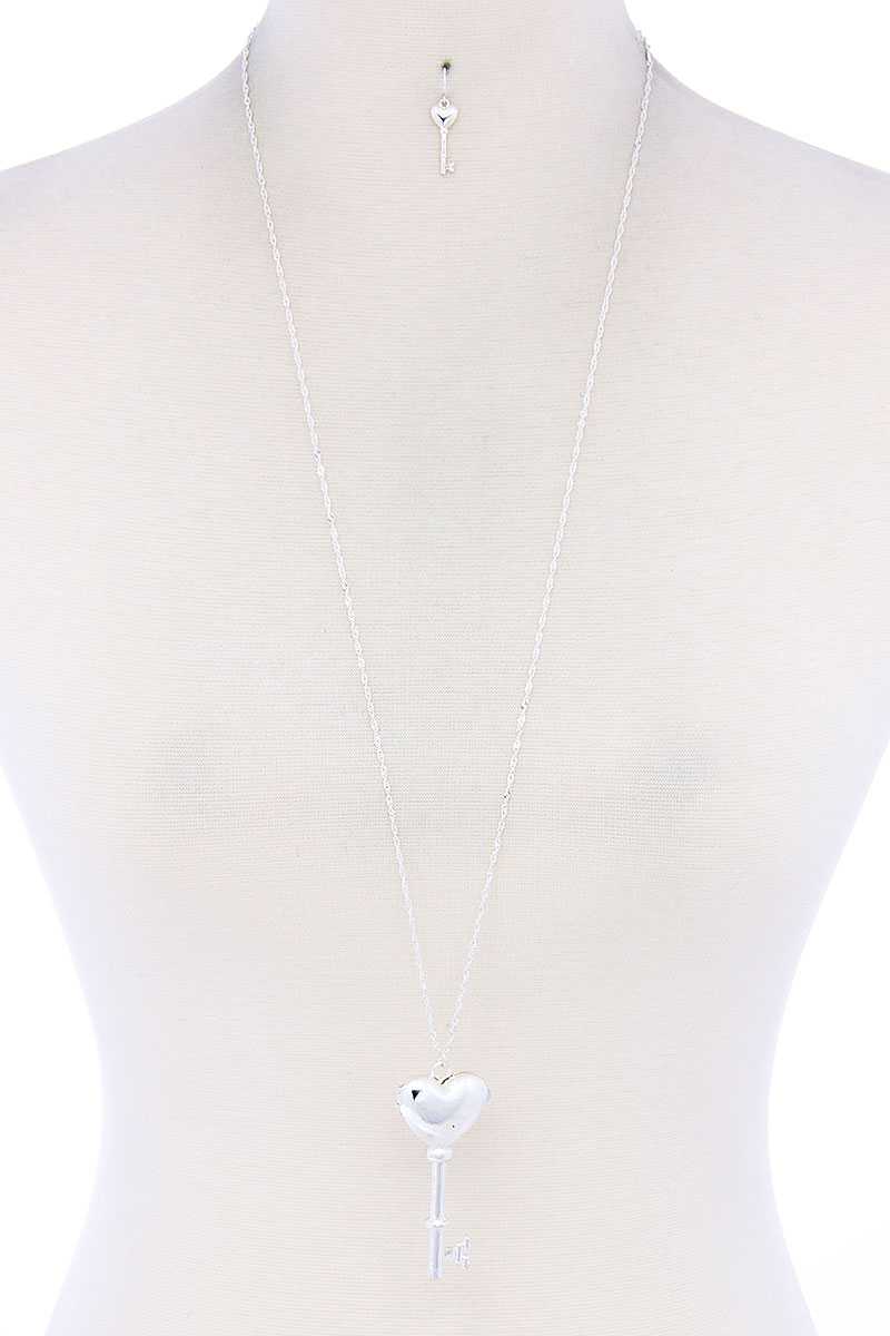 Break Apart Heart Pendant Necklace - Absolute Fashion 2020