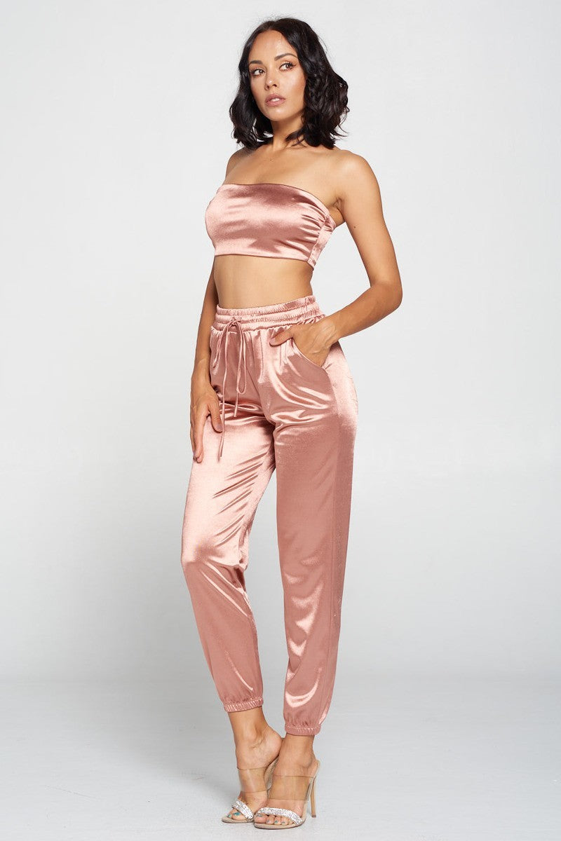 Tube Top Pant Set - Absolute Fashion 2020