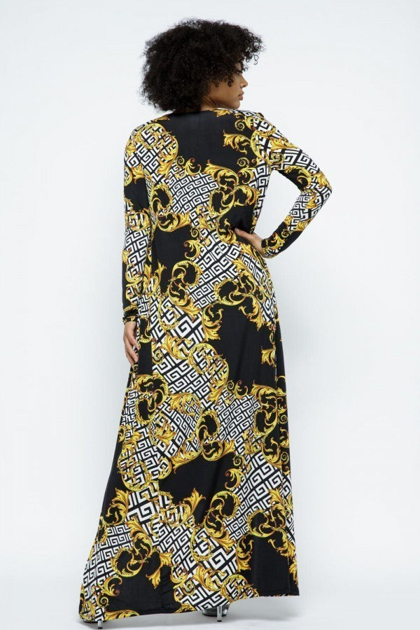 Venechia Print Tube Dress With Cardigan Set - Absolute Fashion 2020