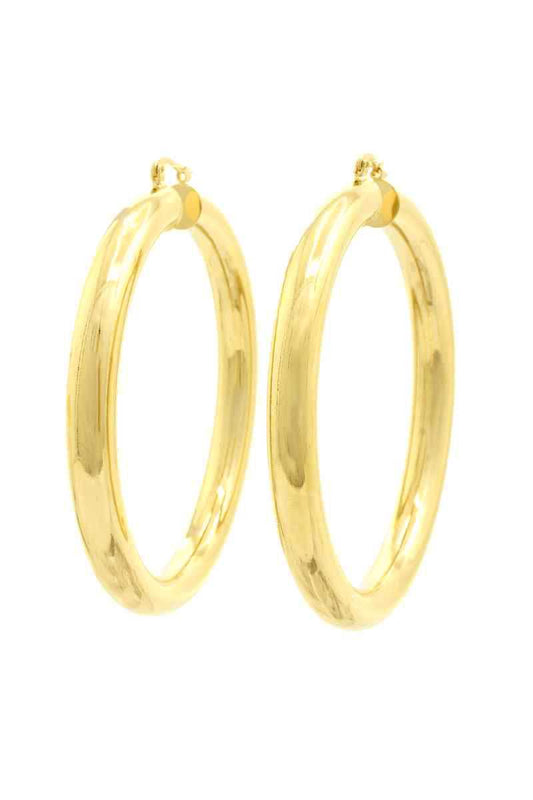 Chunky Metal Hoop Earring - Absolute Fashion 2020