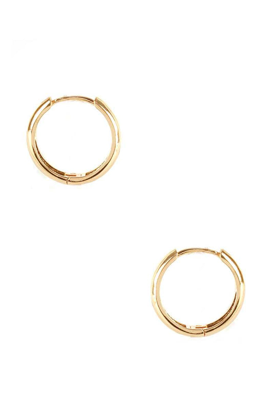 Basic Metal Huggie Earring - Absolute Fashion 2020