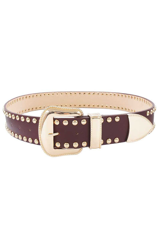 Fashion Studded Western Belt - Absolute Fashion 2020