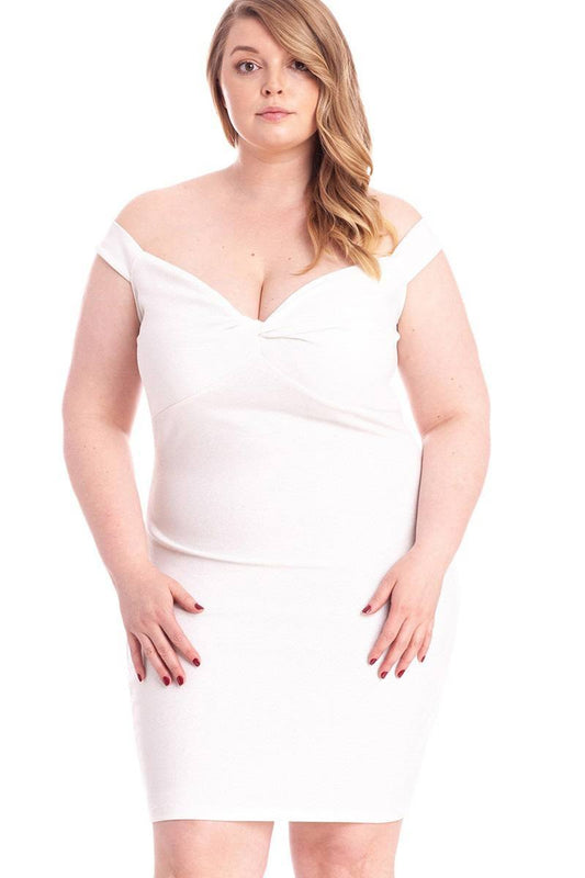 Glittered Off Shoulder Mini Dress - Absolute Fashion 2020
