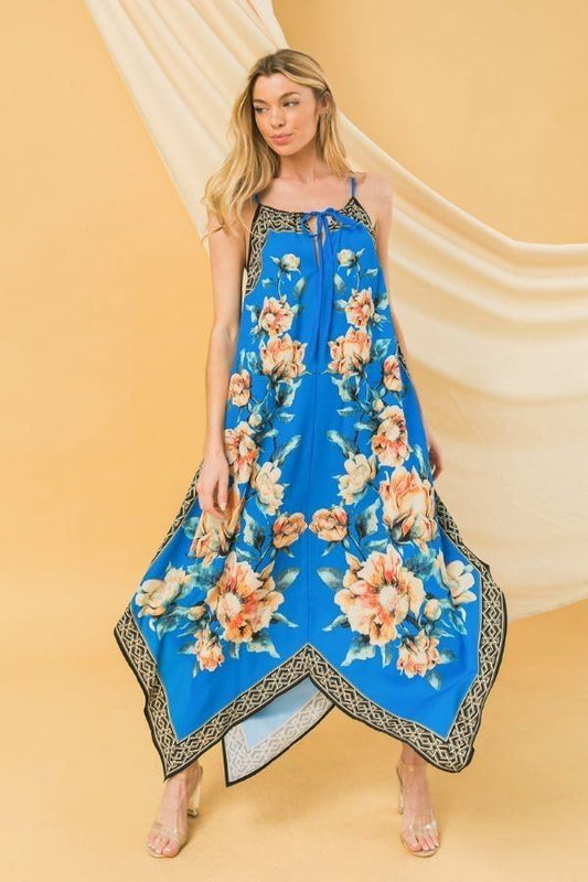 Floral Print Woven Dress - Absolute Fashion 2020