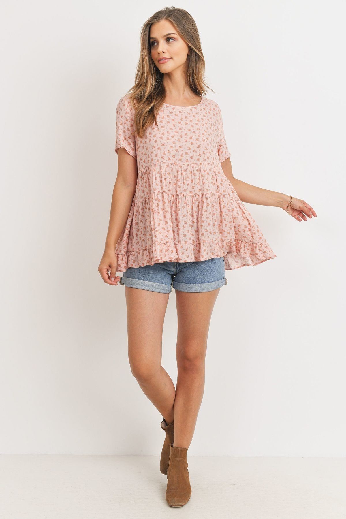 Cang Floral Top With Back Tie - Absolute Fashion 2020