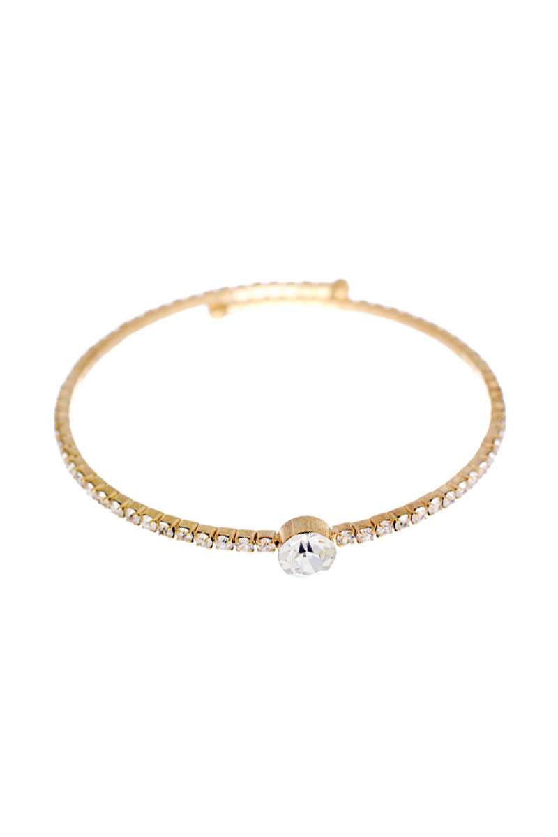 Flexible Rhinestone Bracelet - Absolute Fashion 2020