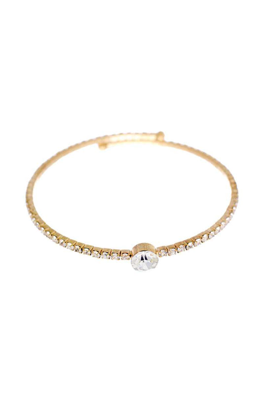 Flexible Rhinestone Bracelet - Absolute Fashion 2020