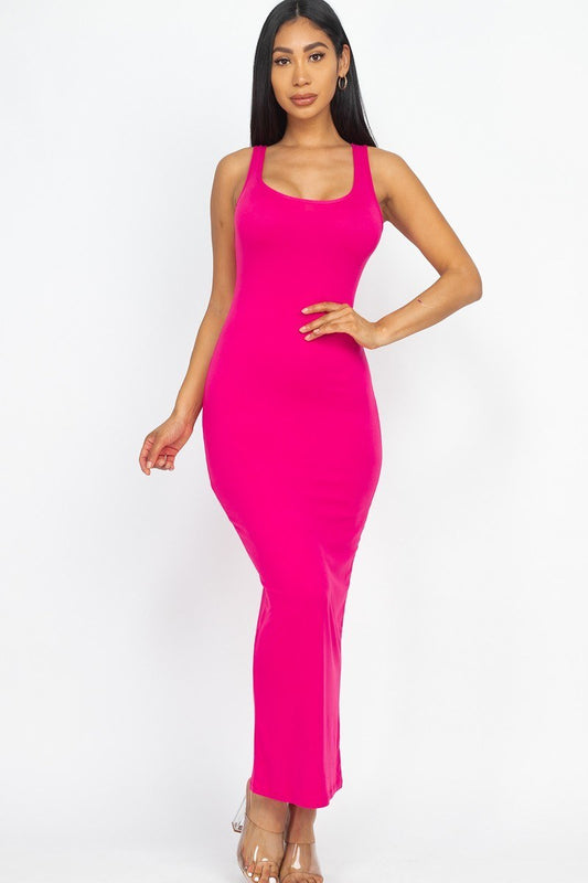 Solid Basic Maxi Dress - Absolute Fashion 2020