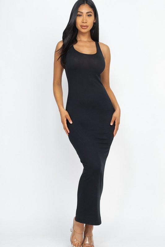 Solid Basic Maxi Dress - Absolute Fashion 2020
