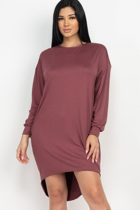 Cozy High Low Dress - Absolute Fashion 2020