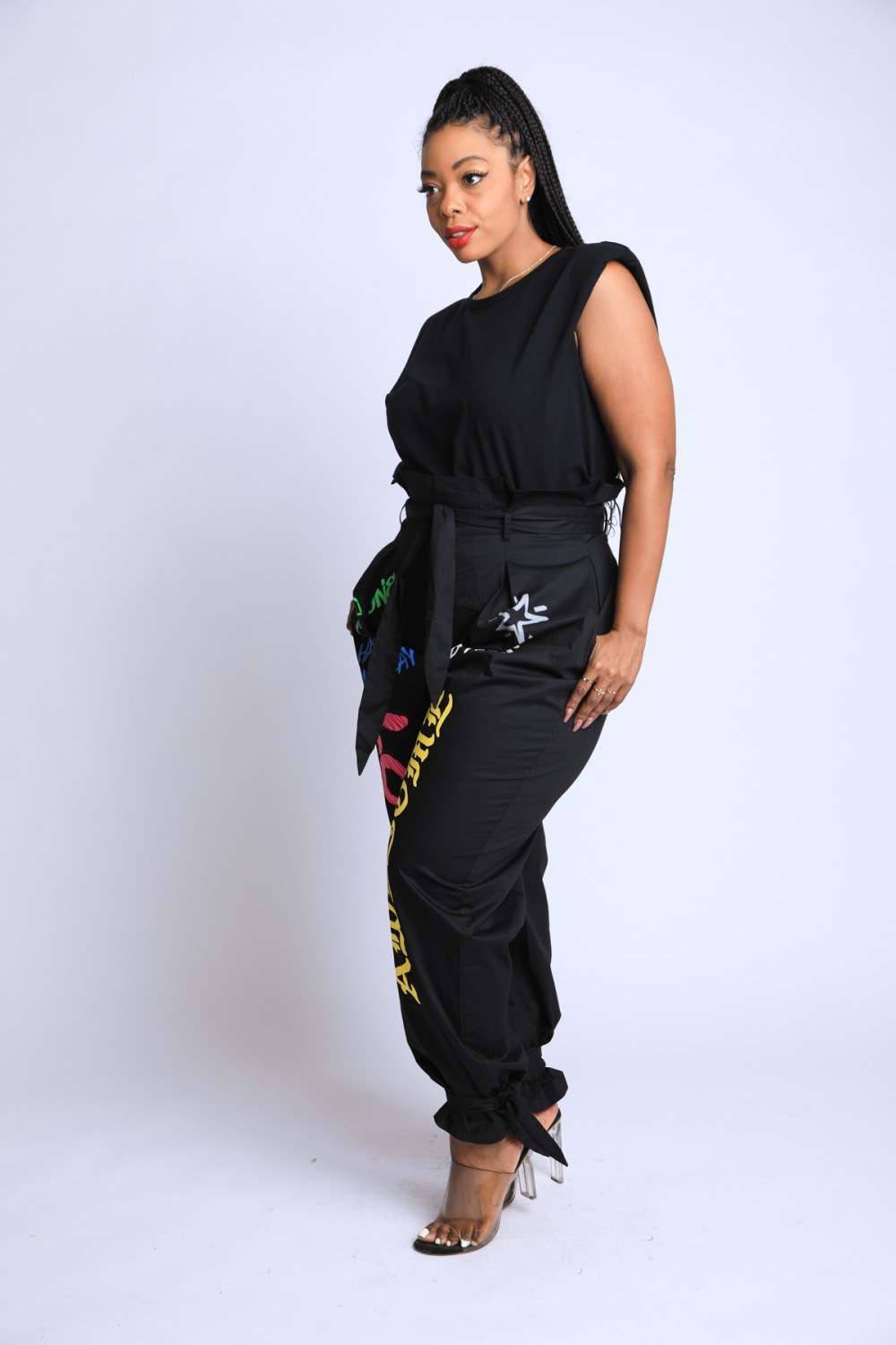 Graffiti Harem Pants - Absolute Fashion 2020