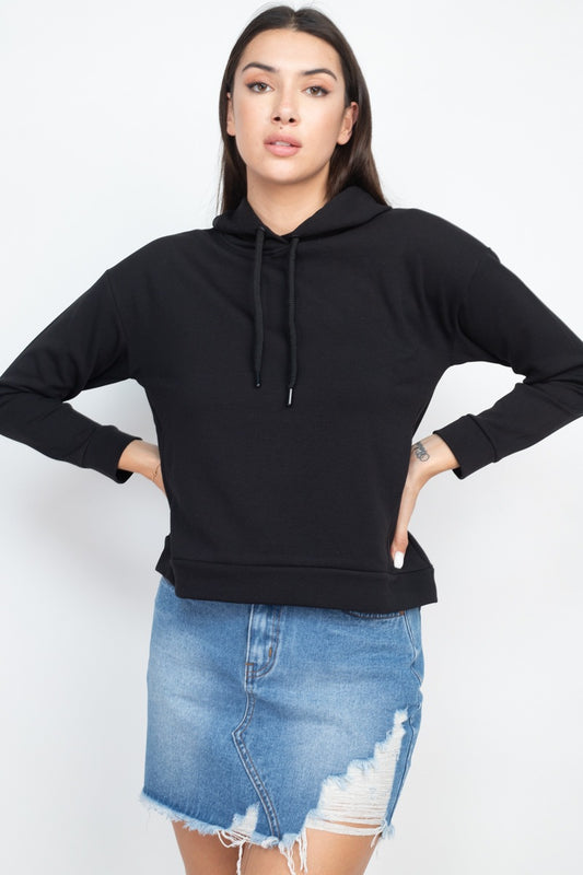 Self-tie Drawstrings Hoodie - Absolute Fashion 2020