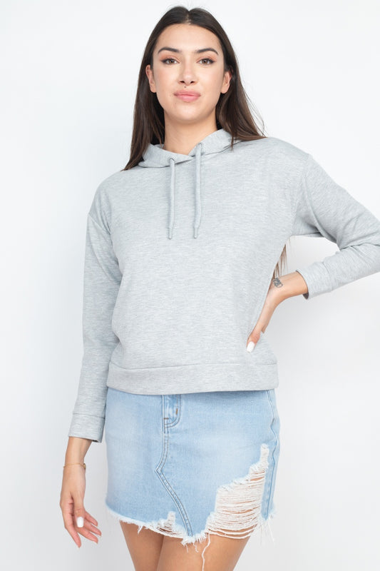 Self-tie Drawstrings Hoodie - Absolute Fashion 2020