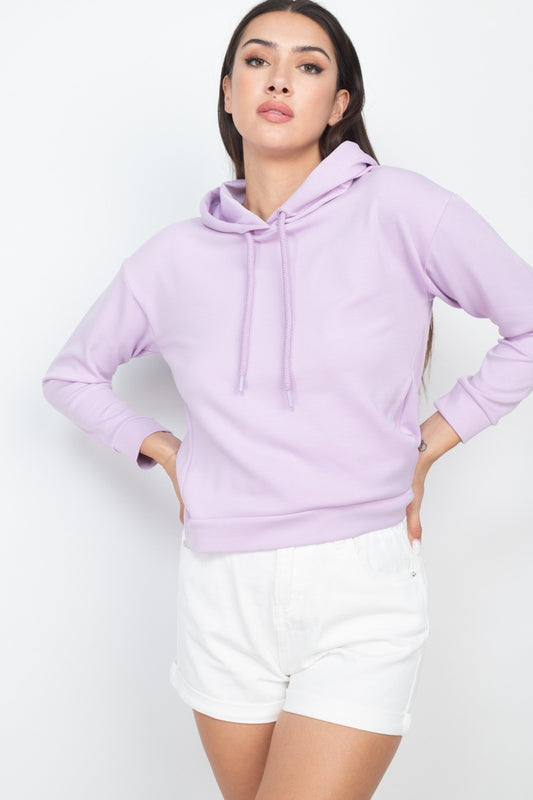 Self-tie Drawstrings Hoodie - Absolute Fashion 2020