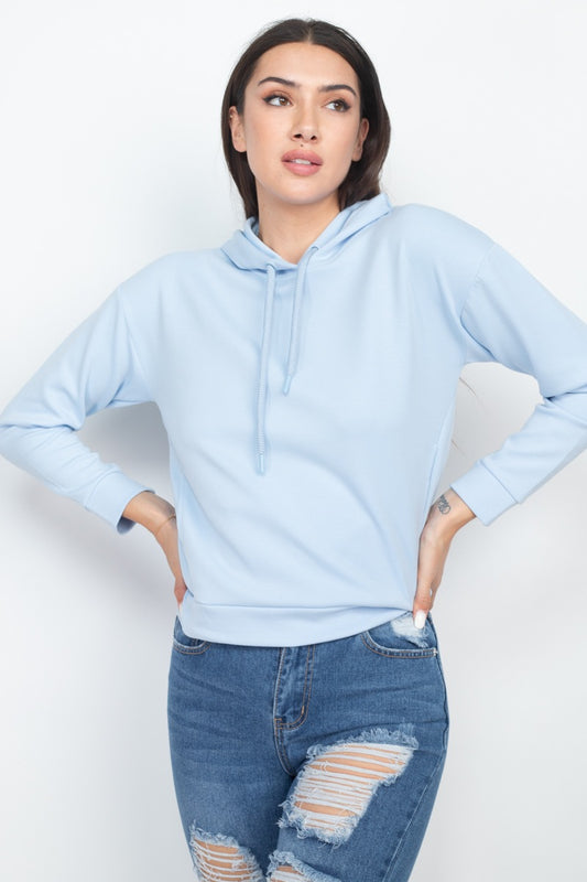 Self-tie Drawstrings Hoodie - Absolute Fashion 2020