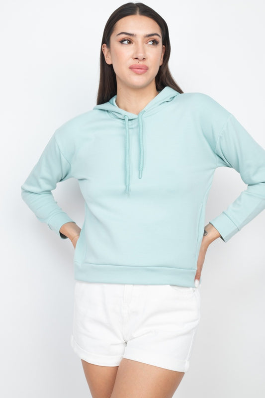 Self-tie Drawstrings Hoodie - Absolute Fashion 2020