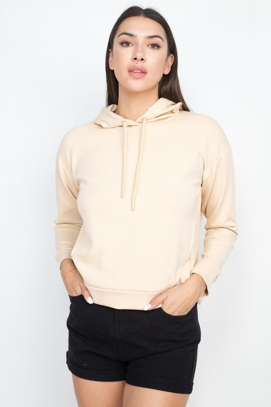 Self-tie Drawstrings Hoodie - Absolute Fashion 2020
