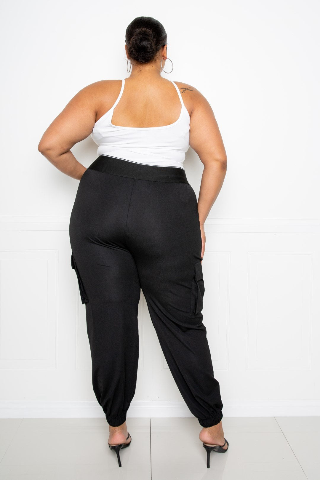 Utility Jogger Pants With Elastic Band - Absolute Fashion 2020