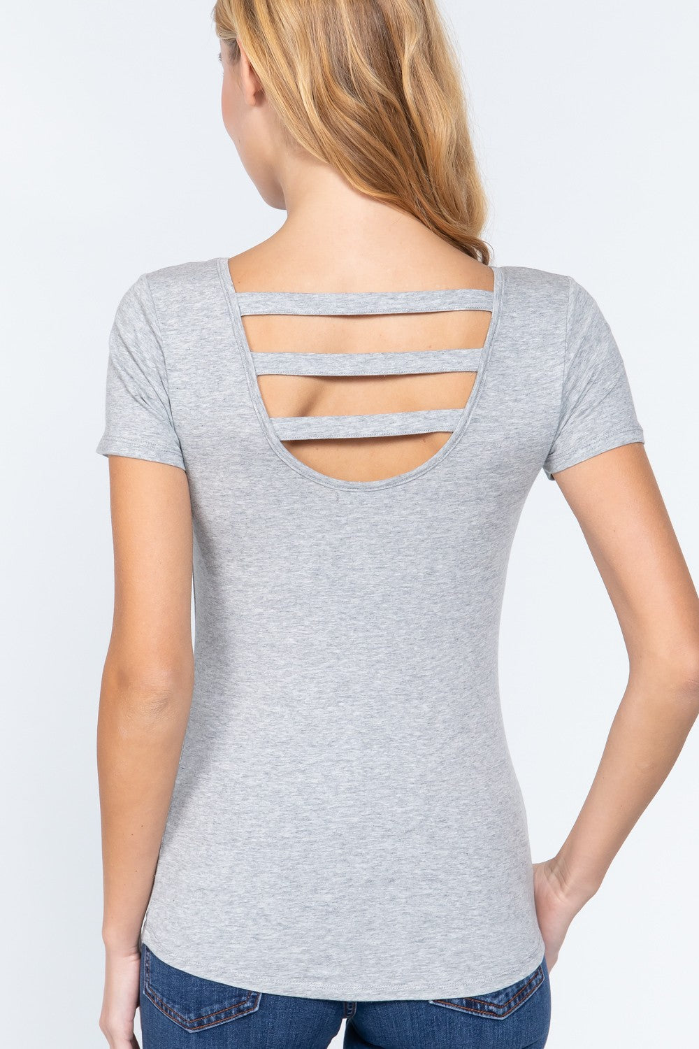 Short Slv Top W/zipper Pocket - Absolute Fashion 2020