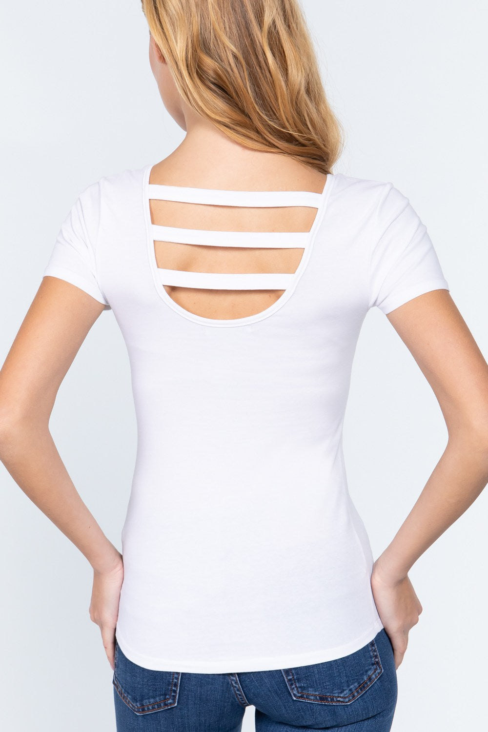 Short Slv Top W/zipper Pocket - Absolute Fashion 2020