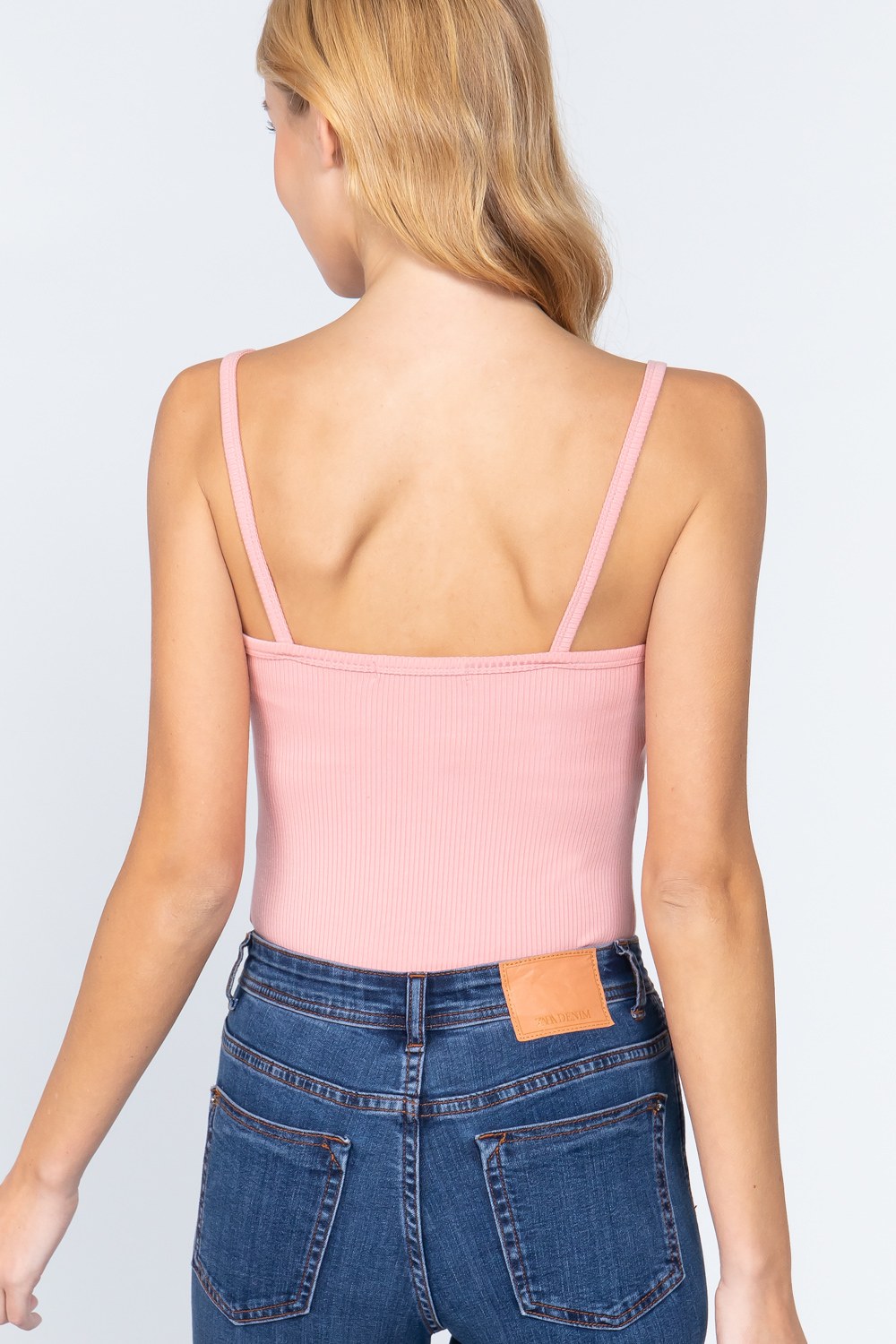 Heavy Rib Cami W/lace Bodysuit - Absolute Fashion 2020