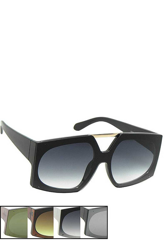Stylish Oval Rectangle Shape Sunglasses - Absolute Fashion 2020