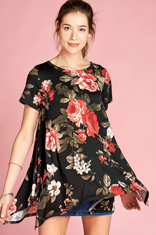 A Loose-fit Knit Trapeze Tunic Top - Absolute Fashion 2020