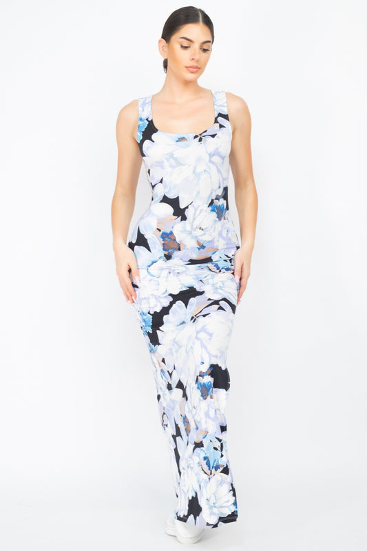 Floral Silted Maxi Dress - Absolute Fashion 2020