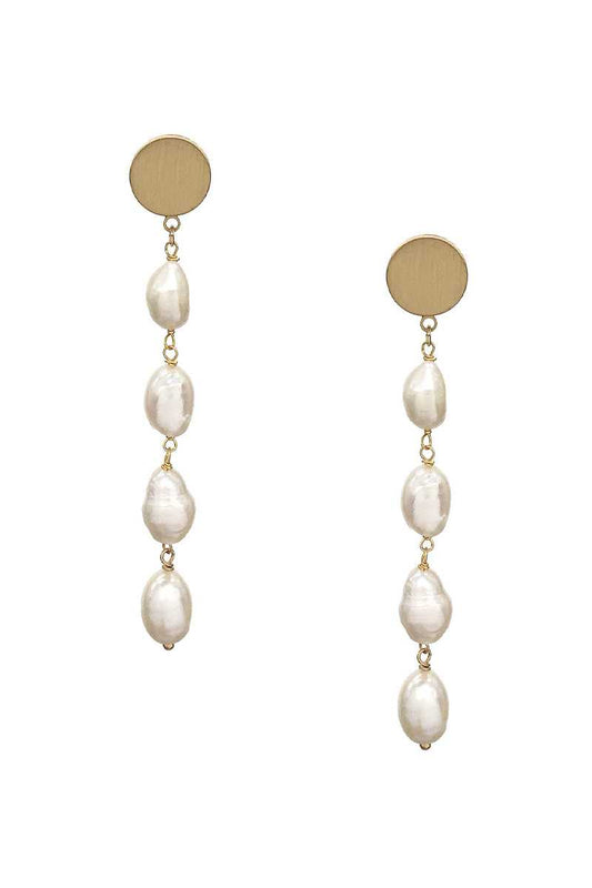 Fashion Pearl Drop Earring - Absolute Fashion 2020