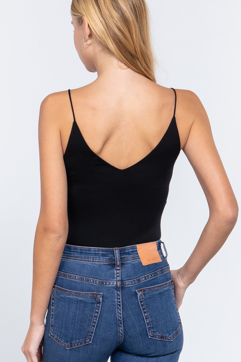 V-neck 2 Ply Cami Bodysuit - Absolute Fashion 2020
