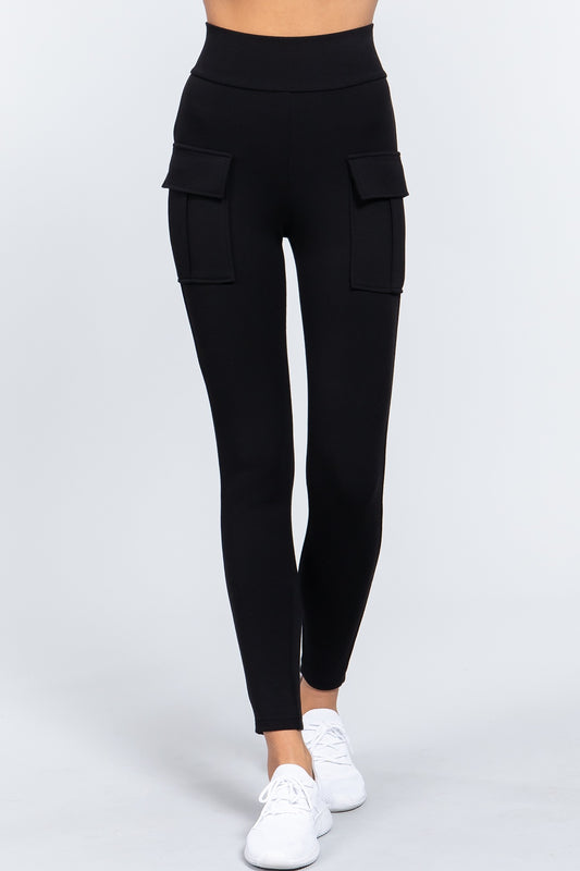 Waistband Side Pocket Jogger Pants - Absolute Fashion 2020