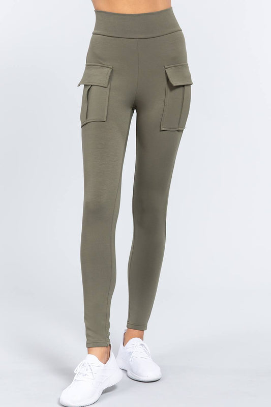 Waistband Side Pocket Jogger Pants - Absolute Fashion 2020