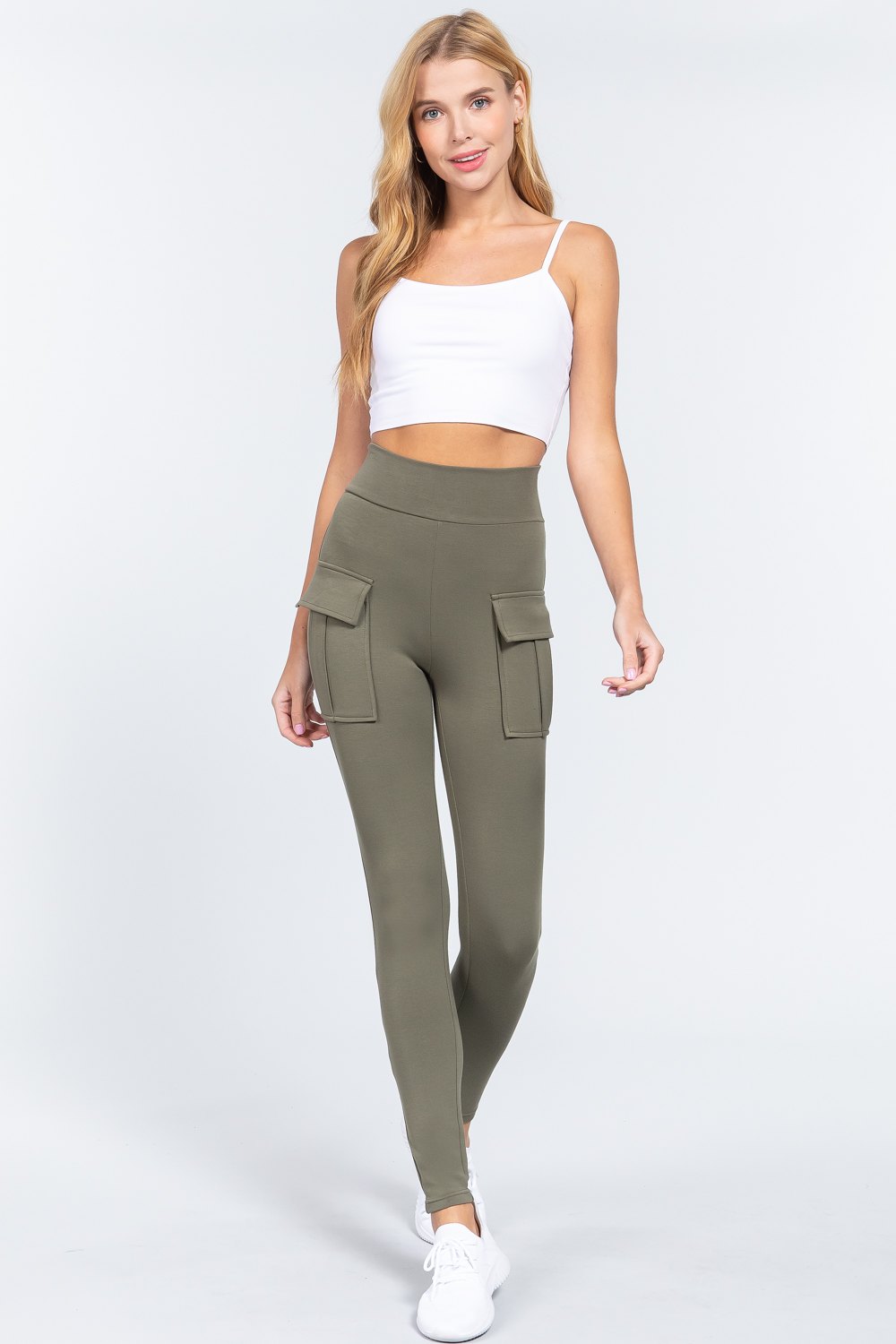 Waistband Side Pocket Jogger Pants - Absolute Fashion 2020