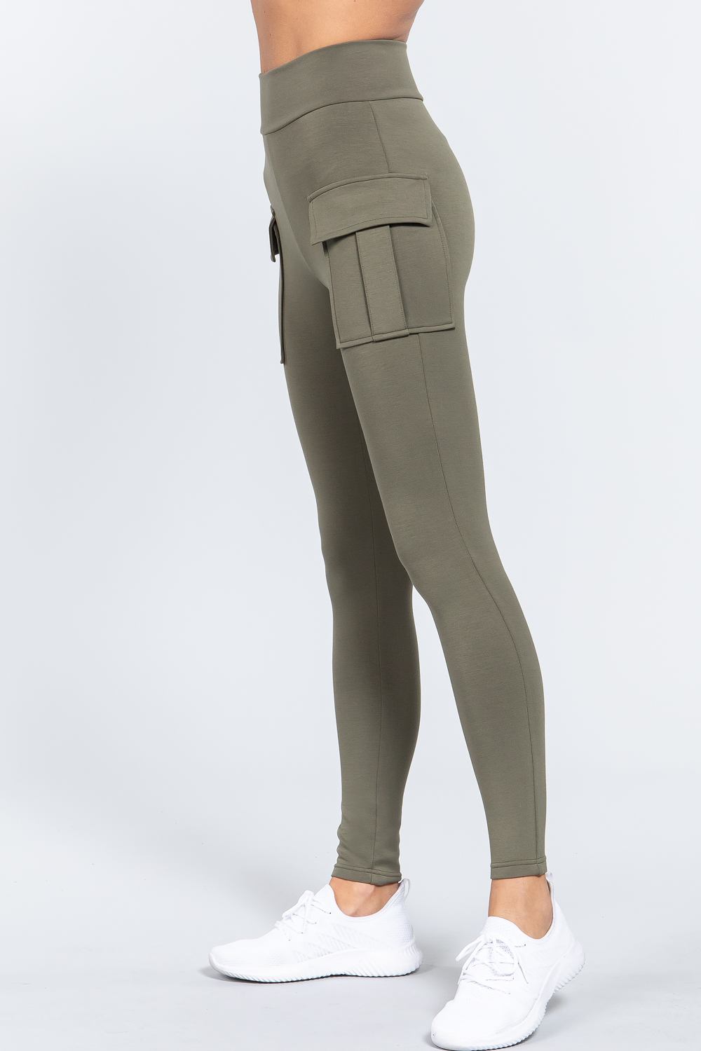 Waistband Side Pocket Jogger Pants - Absolute Fashion 2020