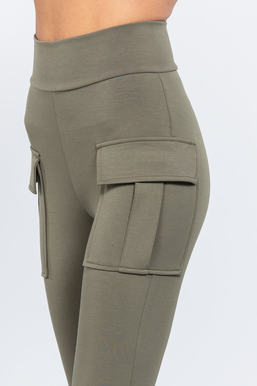Waistband Side Pocket Jogger Pants - Absolute Fashion 2020
