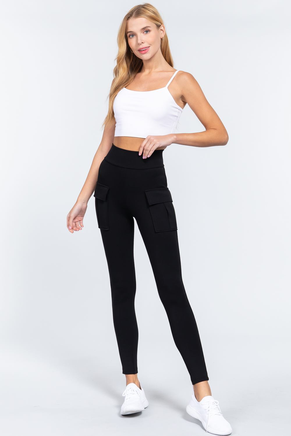 Waistband Side Pocket Jogger Pants - Absolute Fashion 2020