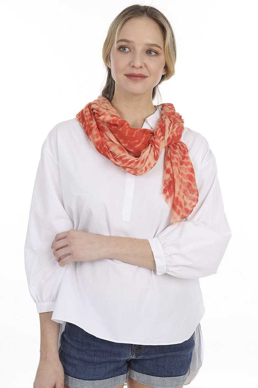 Fashion Tie Dye Skinny Scarf - Absolute Fashion 2020