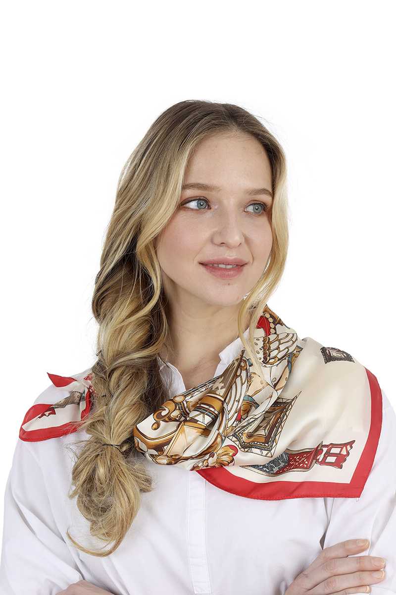Fashion Belt Print Neck Scarf - Absolute Fashion 2020