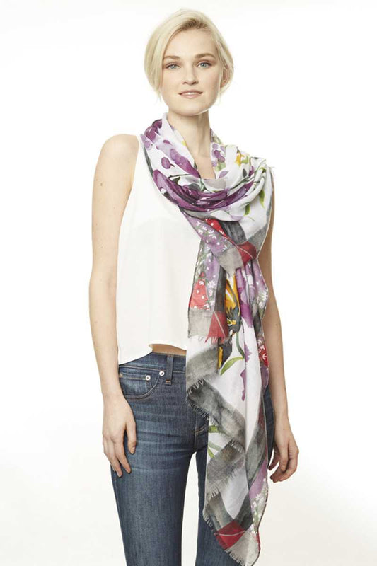 Fashion Pattern Print Skinny Scarf - Absolute Fashion 2020