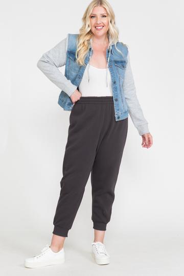 Waistband Solid Jogger Pants - Absolute Fashion 2020