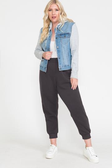 Waistband Solid Jogger Pants - Absolute Fashion 2020