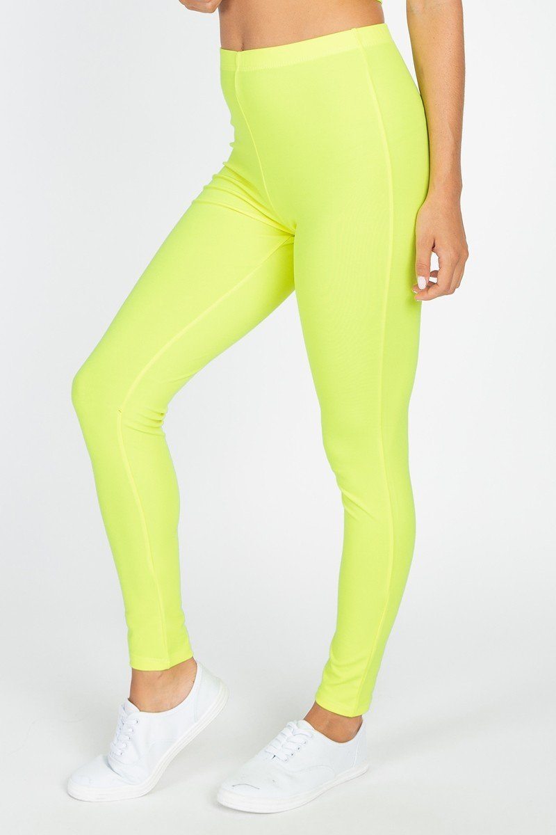 High Waist Neon Leggings - Absolute Fashion 2020