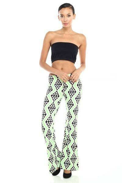 Flare Pants - A Stretch Knit Flare Pants - Absolute Fashion 2020